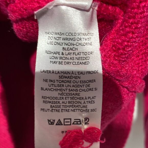 Maeve by Anthropologie Women's Pink Turtle Neck Long Sleeve Sweater Size Small - Picture 9 of 9